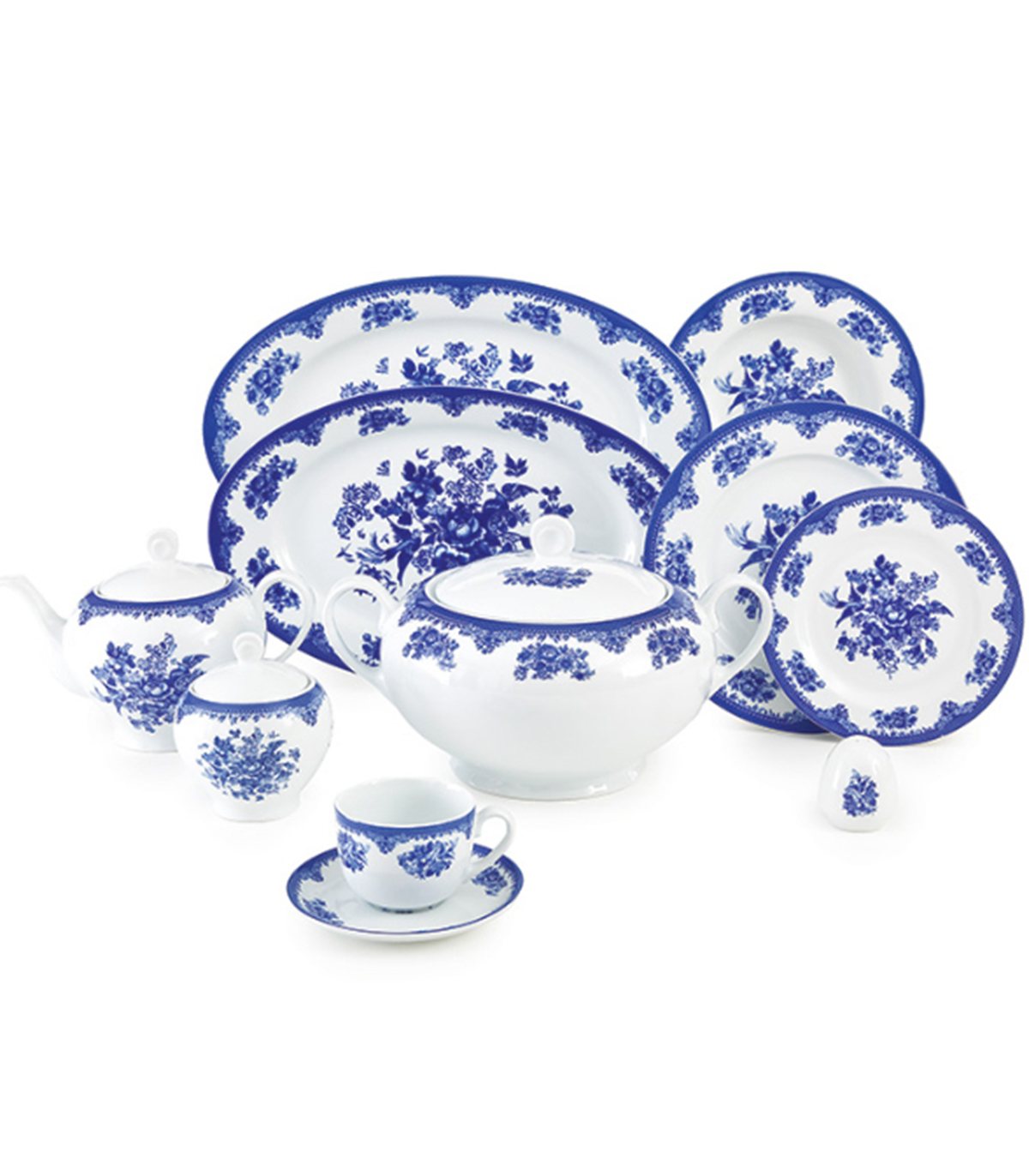 سرویس چینی ایرانی زرین 12 نفره فلورانس سری ایتالیا اف