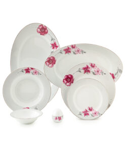 سرویس چینی 12 نفره مدل کردوبا سری ایتالیا اف