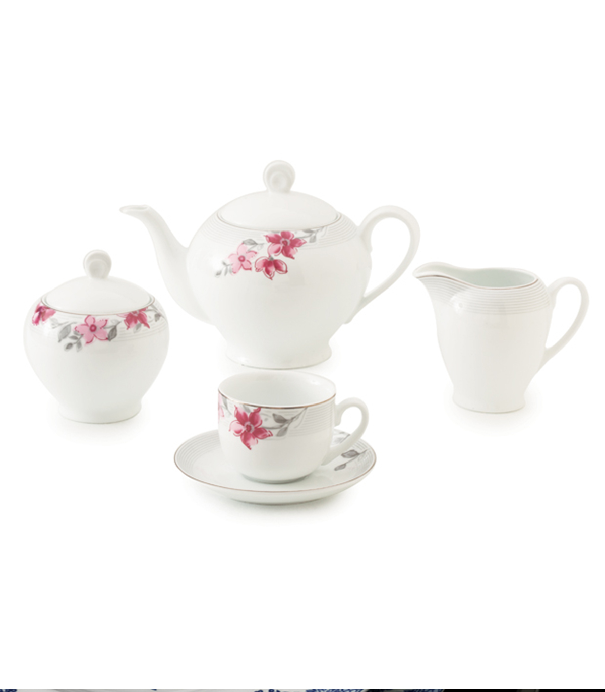 سرویس چینی 12 نفره مدل کردوبا سری ایتالیا اف