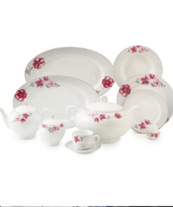 سرویس چینی 12 نفره مدل کردوبا سری ایتالیا اف