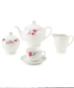 سرویس چینی چای خوری 12 پارچ مدل کردوبا سری ایتالیا اف