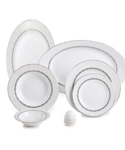 سرویس چینی 102 پارچ 12 نفره مدل هدیه پلاتینی سری ایتالیا اف