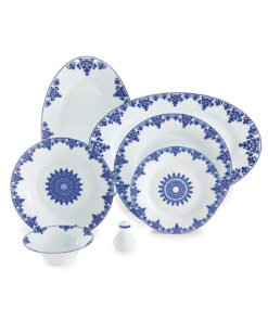 سرویس غذاخوری چینی 12نفره 108 پارچه مدل سمرقند سری شهرزاد