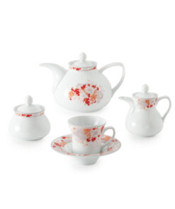 سرویس غذاخوری چینی 12نفره 108 پارچه مدل ملانی سری شهرزاد