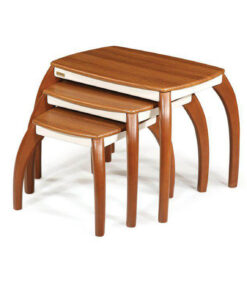 ست میز عسلی و میز وسط چوبی مدل 0059