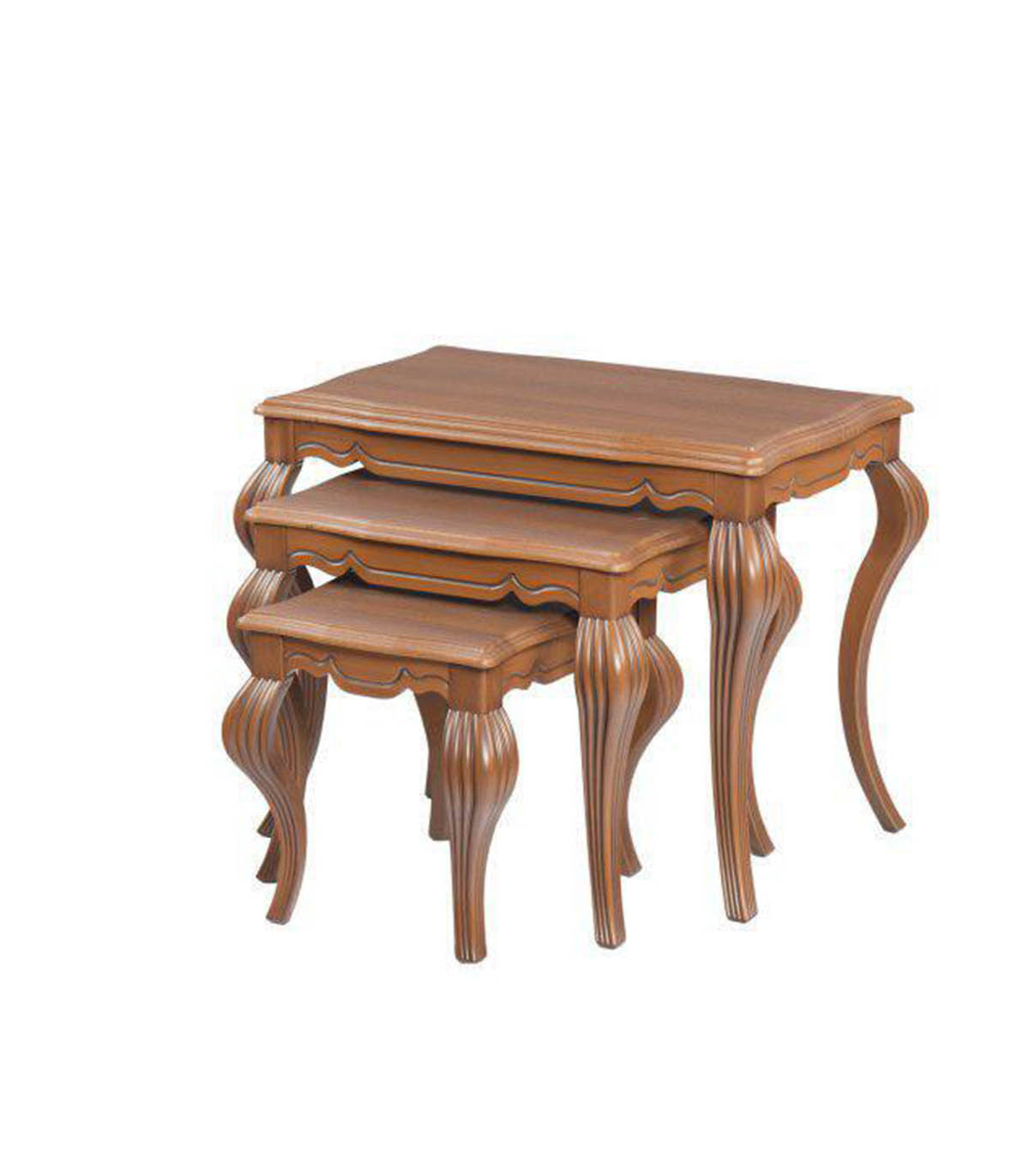 ست میز عسلی و میز وسط چوبی نیولوکس مدل 0064