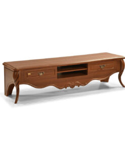 میز تلویزیون چوبی با پایه پلیمری مدرن مدل 0070