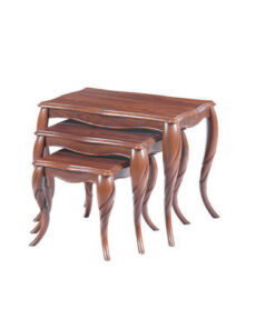 میز عسلی سه عددی پایه پلیمری مدل 0070