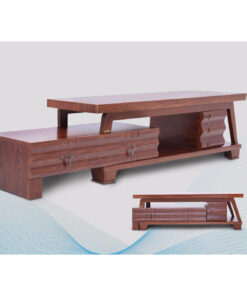 میز تلویزیون چوبی دو طبقه مدل 210