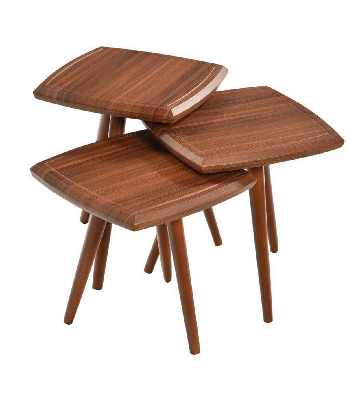 میز عسلی سه عددی مربعی مدل 265