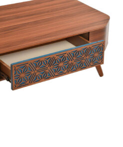 ست میز عسلی و میز وسط منبت مدل 265