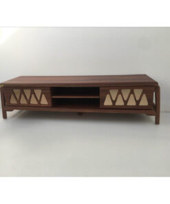 میز تلویزیون چوبی طرح مثلثی مدل 330