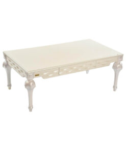 ست میز عسلی و میز وسط پایه خراطی مدل 0081