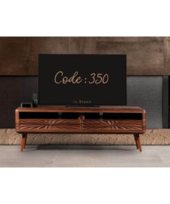 میز تلویزیون مدرن با پایه پلیری طرح خورشید مدل 350