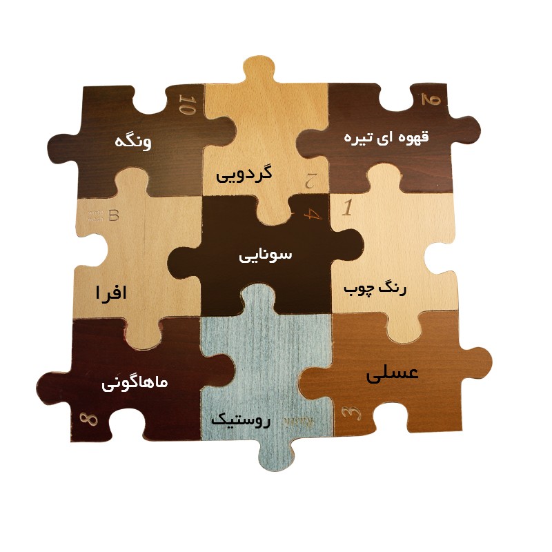 ست ناهار خوری شش نفره طرح سه پایه