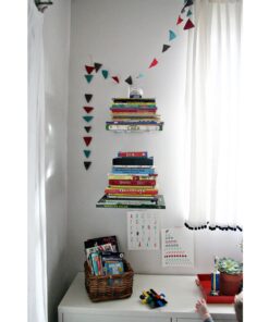 شلف دیواری فلزی معلق پک دو عددی