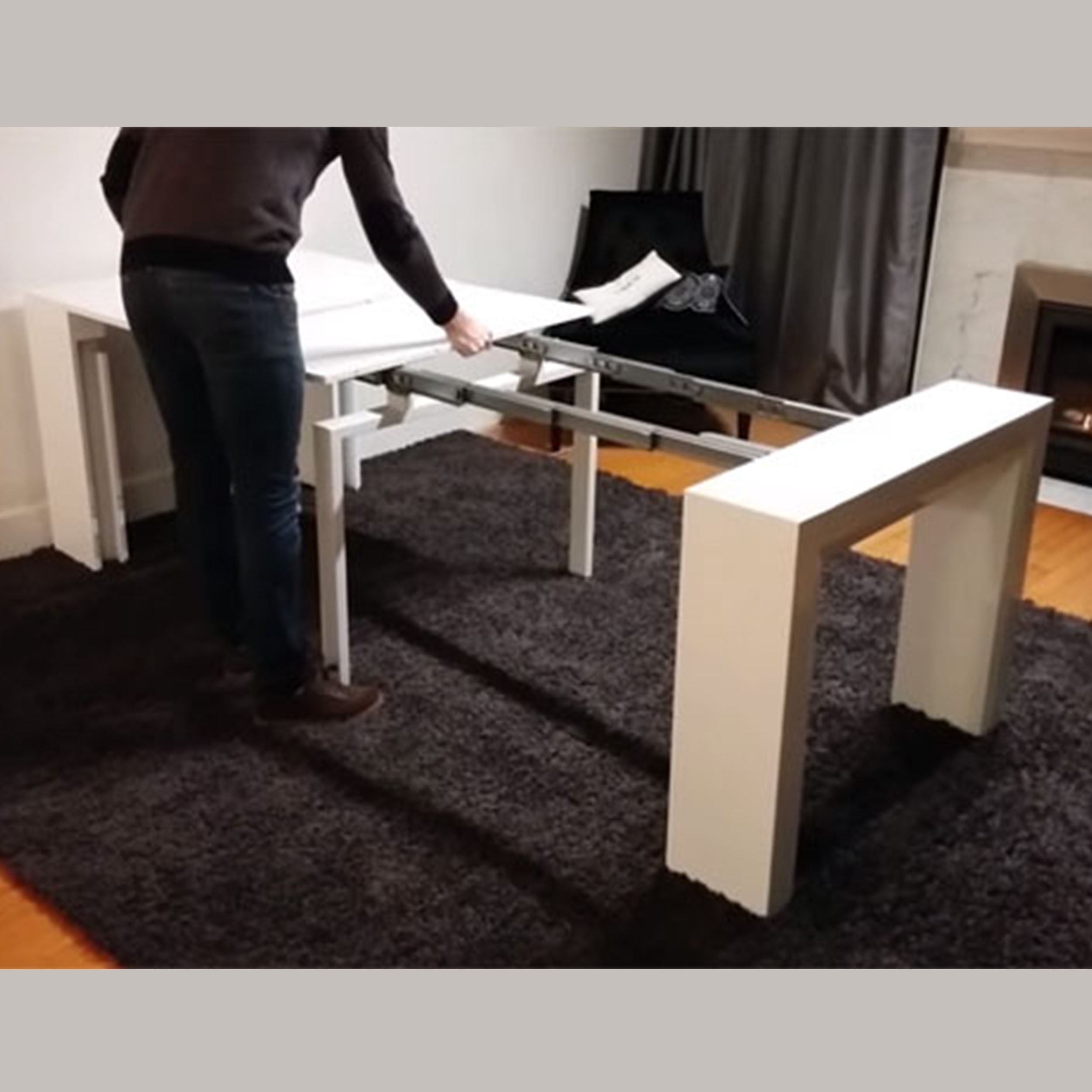 میز ناهارخوری 2 تا 10 نفره جمع شونده مدل جمعینو