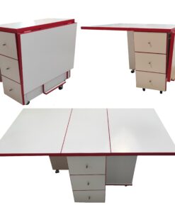 میز صبحانه خوری جمع شونده 6 نفره مدل چاشتینو