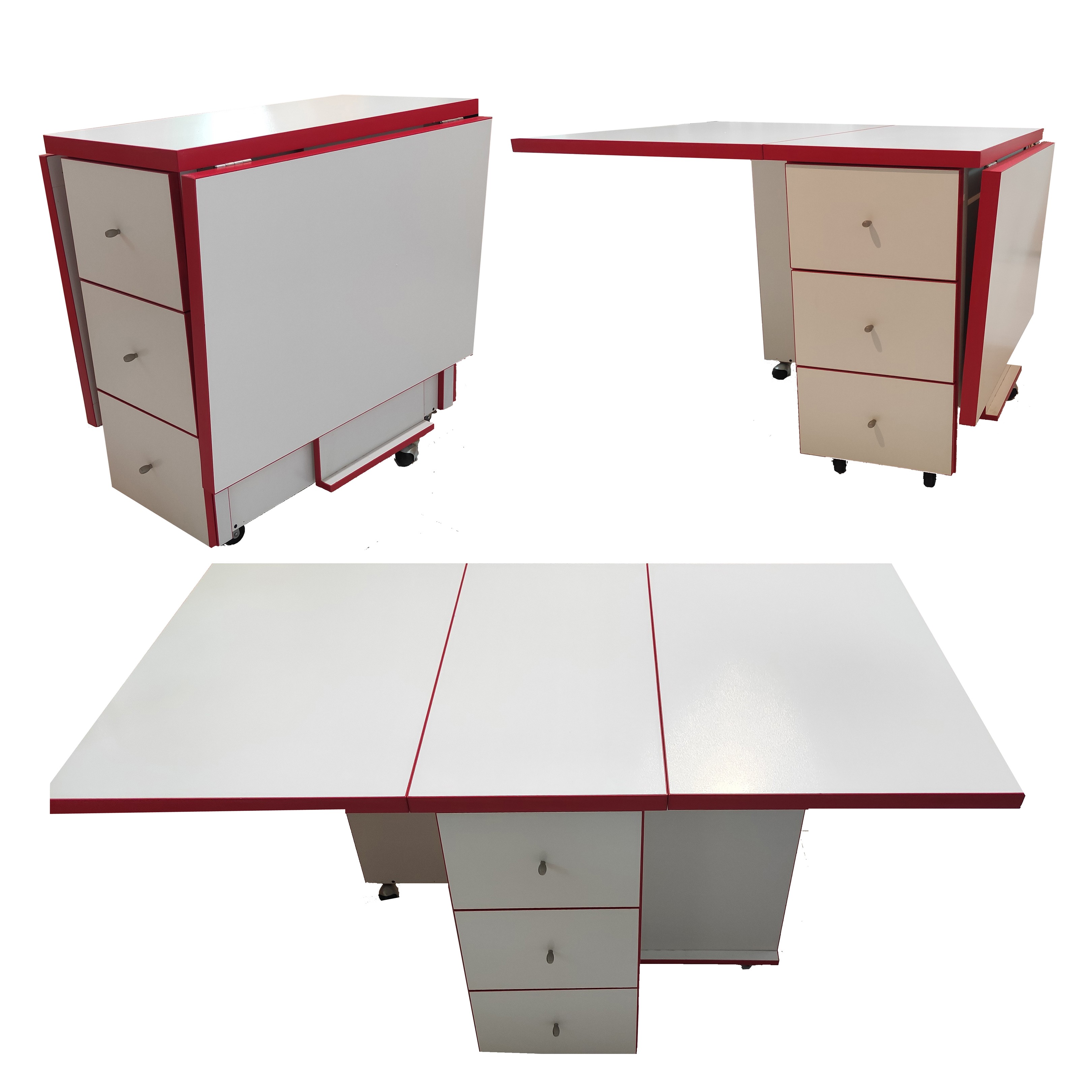 میز صبحانه خوری جمع شونده 6 نفره مدل چاشتینو