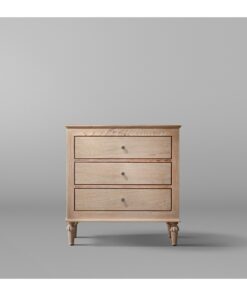 میز پا تختی سه کشو مدل ELENA