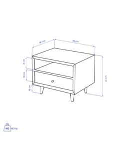 میز پاتختی مدل KIA