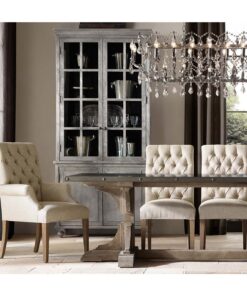 صندلی ناهار خوری میزبان دسته دار مدل LARISA