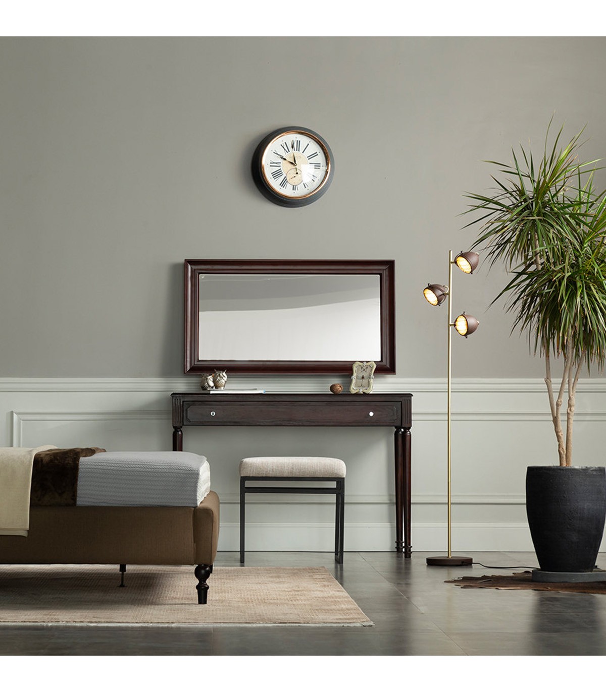 میز آرایش تک کشو مدل LARISA