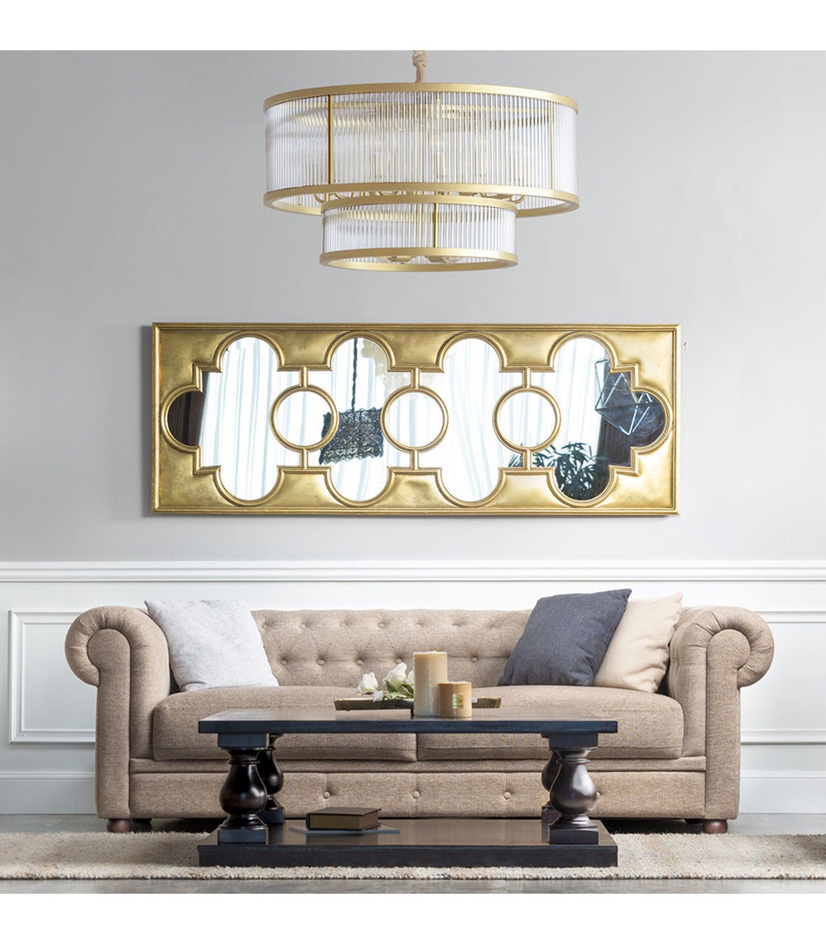 ست مبلمان 7 نفره طرح چستر مدل LARISA