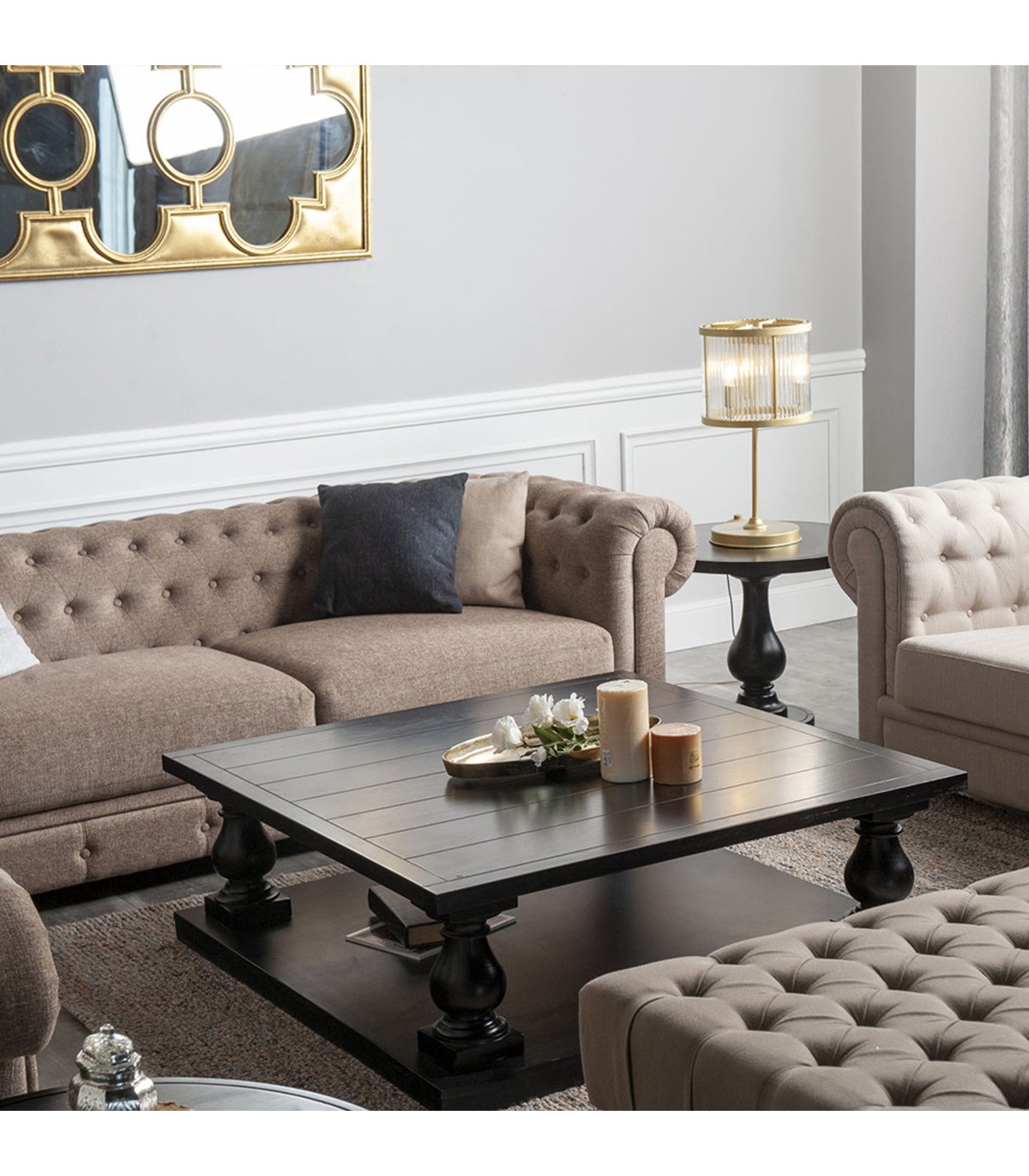 ست مبلمان 7 نفره طرح چستر مدل LARISA