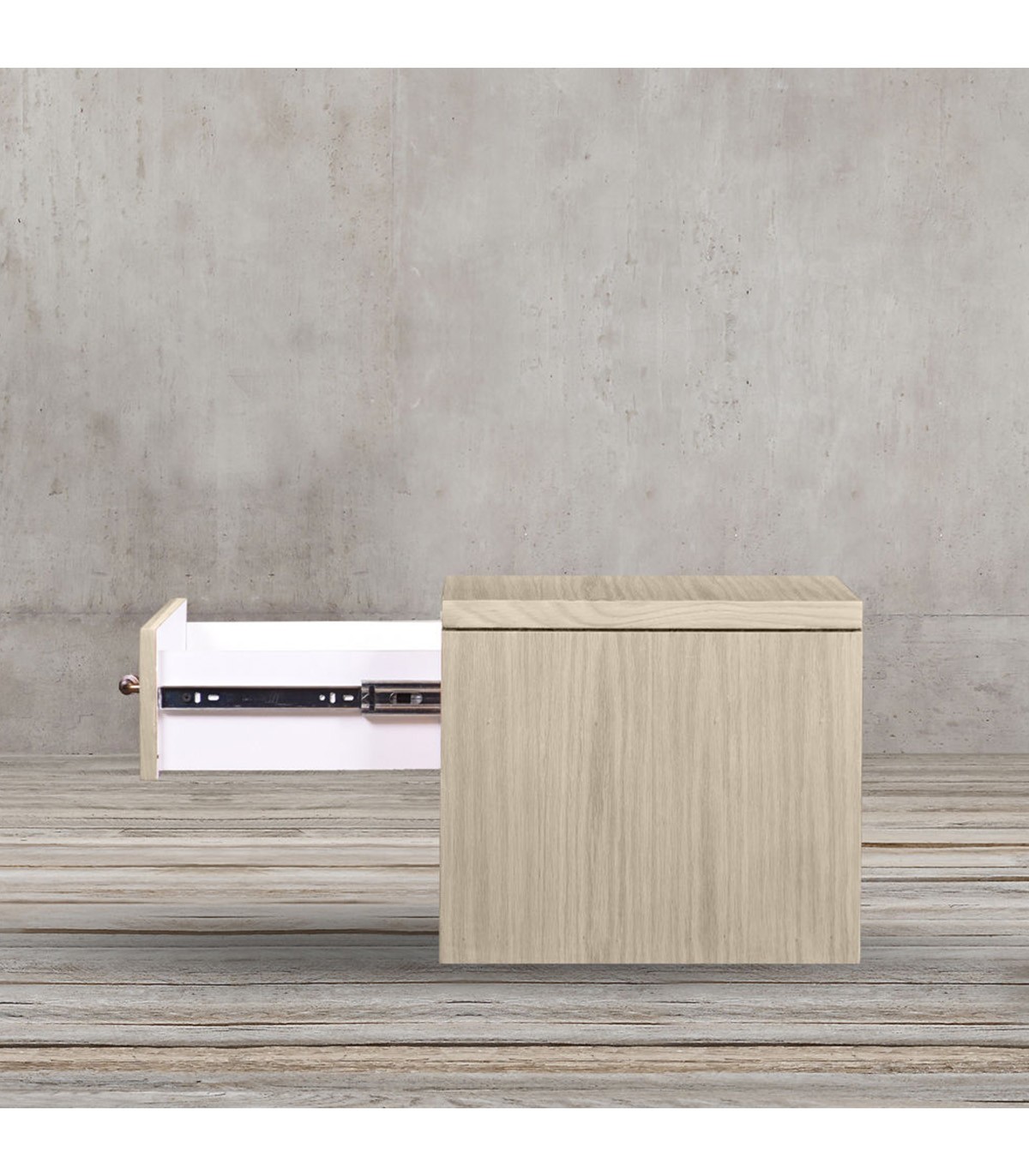 میز کنار تخت چوبی مدل LANA