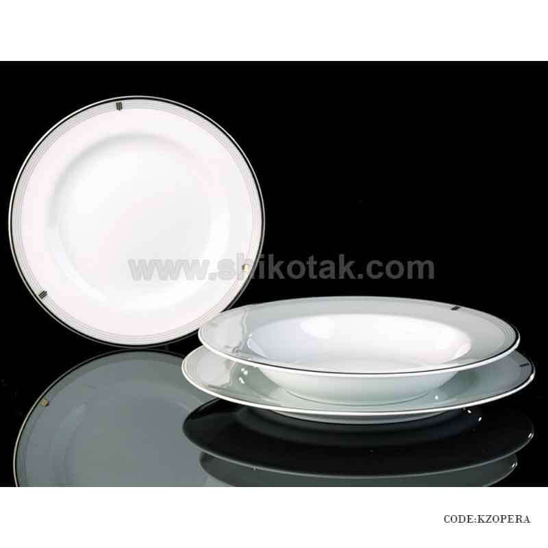 سرویس غذاخوری 6 نفره زرین طرح اپرا