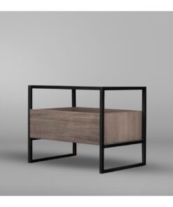 میز کنار تخت پایه فلزی مدل RONIKA