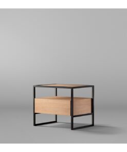 میز کنار تخت پایه فلزی مدل RONIKA