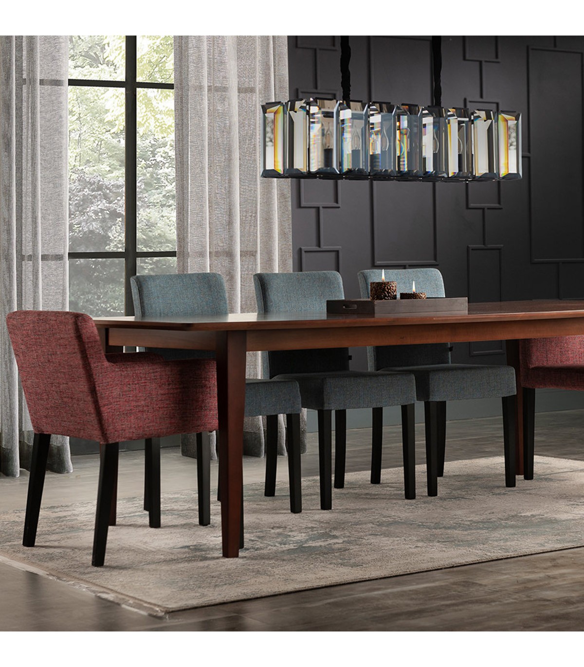 ست میز ناهارخوری 8 نفره تولیکا مدل toya