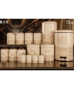 سرویس آشپزخانه بانکه 15 عددی مدل SPIRAL CREAM
