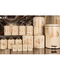 سرویس آشپزخانه بانکه 15 عددی کرم طلایی مدل NOBLE CREAM