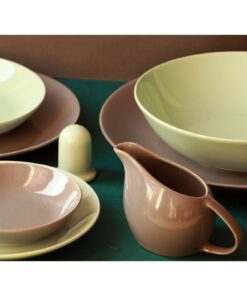 سرویس چینی 28 پارچه دو رنگ مدل پاکدخت