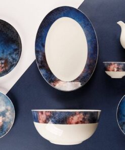 سرویس چینی شش نفره کهکشانی مدل 717107