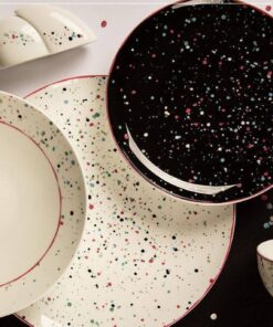 سرویس چینی شش نفره 29 پارچه خالدار مدل 717112