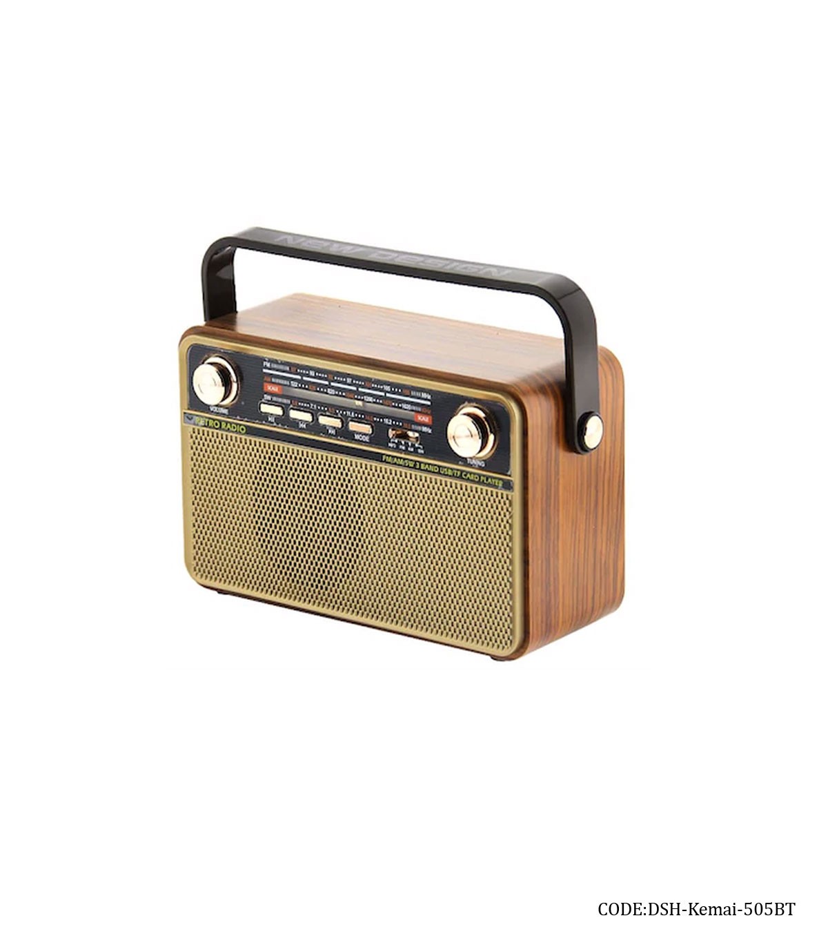 رادیو کلاسیک کرم مدل KEMAI-505-BT