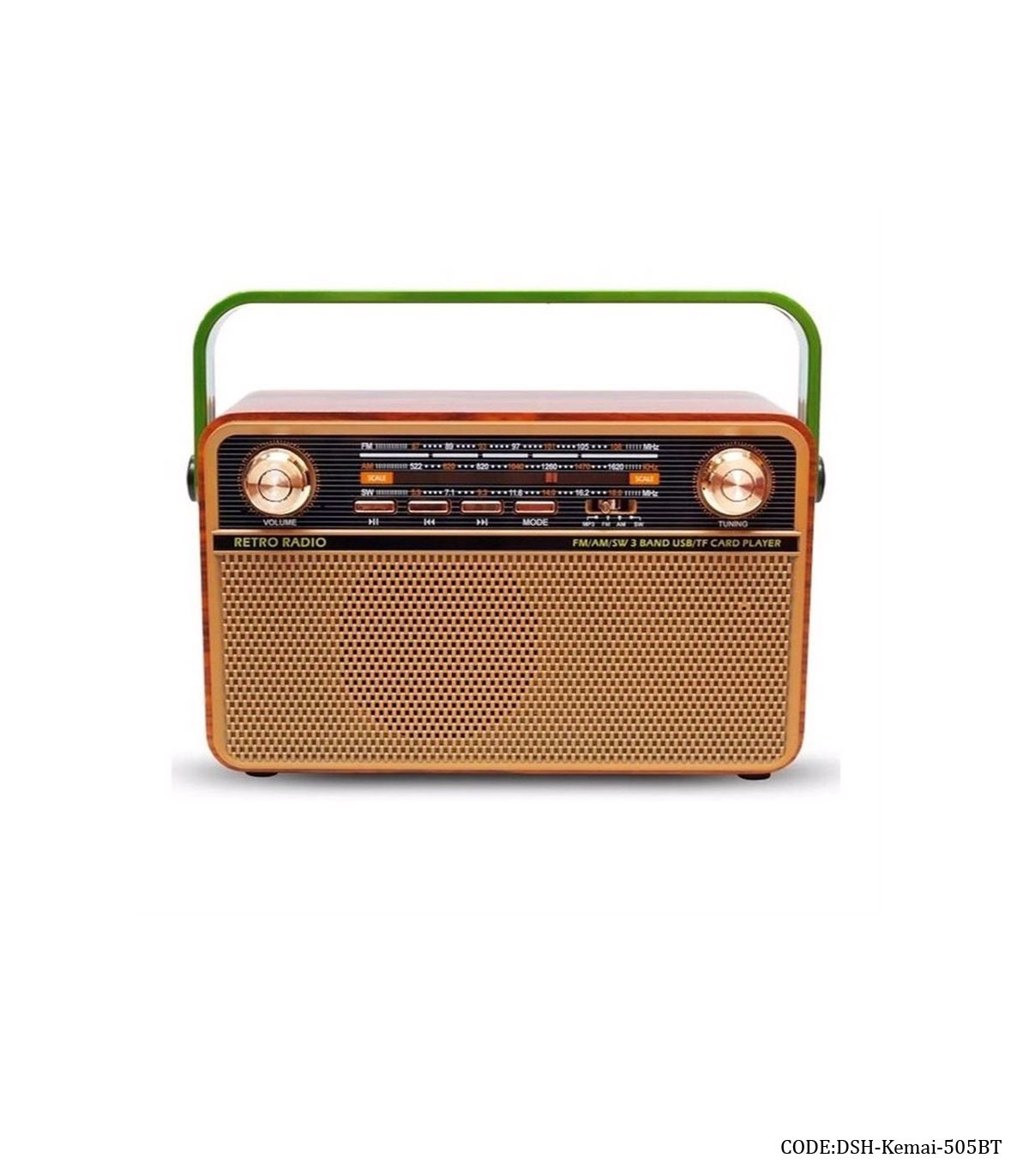 رادیو کلاسیک کرم مدل KEMAI-505-BT
