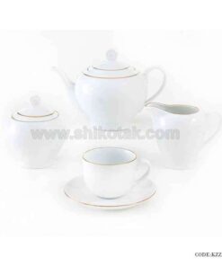 سرویس غذا خوری چینی 12 نفره طرح زرین سری ایتالیا اف