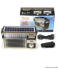 رادیو کلاسیک مشکی مدل KEMAI-515-BT