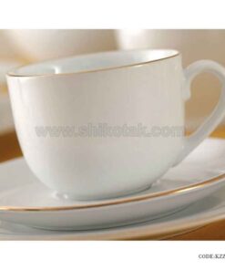 سرویس غذا خوری چینی 12 نفره طرح زرین سری ایتالیا اف