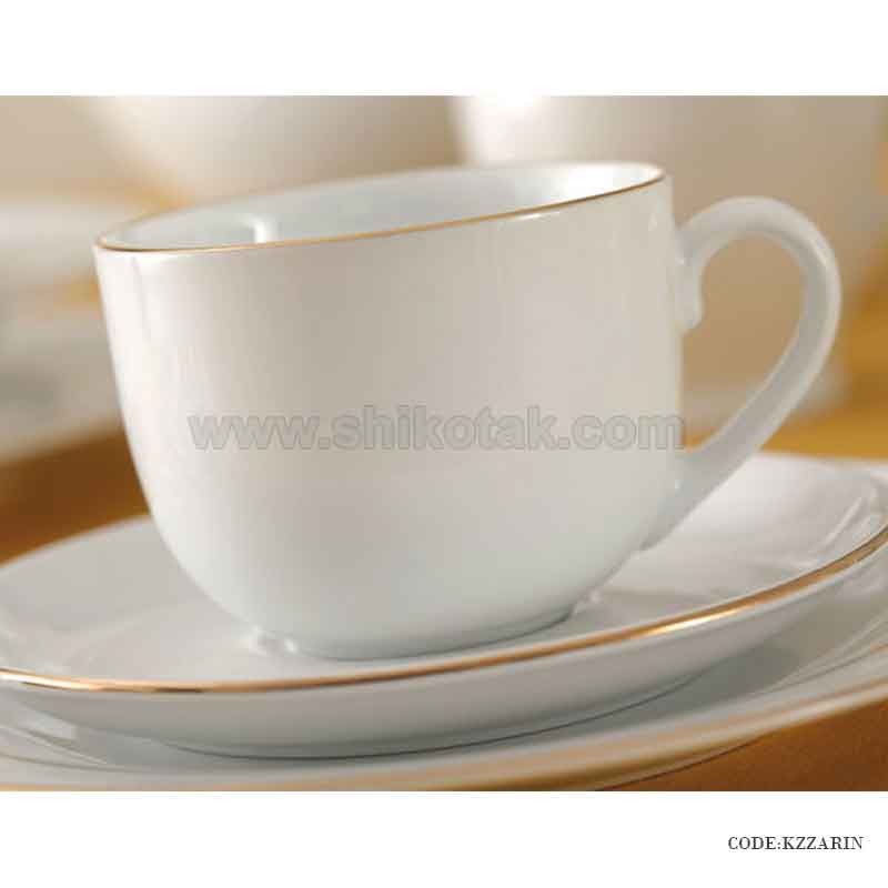 سرویس غذا خوری چینی 12 نفره طرح زرین سری ایتالیا اف