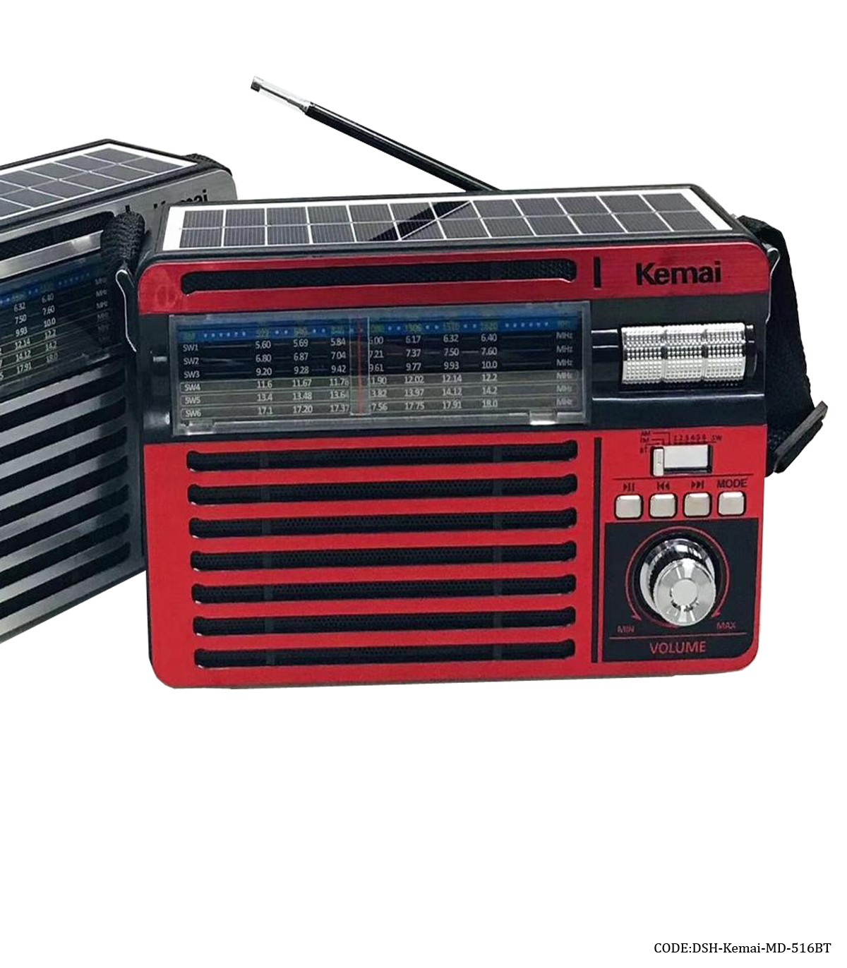 رادیو کلاسیک فلش خور مدل KEMAI-MD-516-BT
