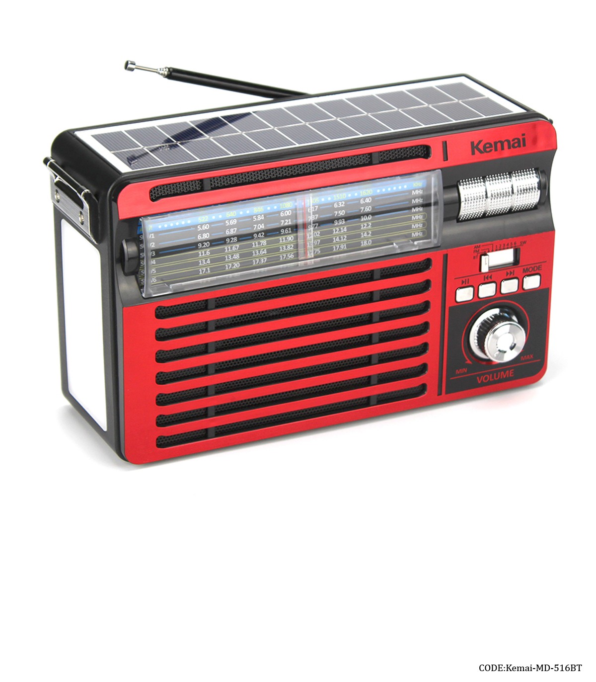 رادیو کلاسیک فلش خور مدل KEMAI-MD-516-BT