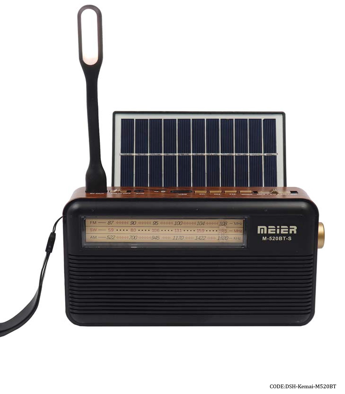 رادیو کلاسیک فلش خور مدل KEMAI-M520BT-S