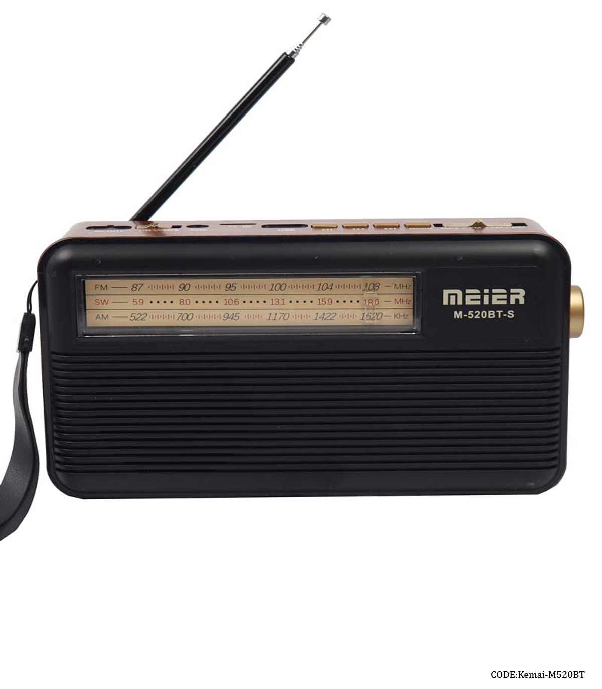 رادیو کلاسیک فلش خور مدل KEMAI-M520BT-S