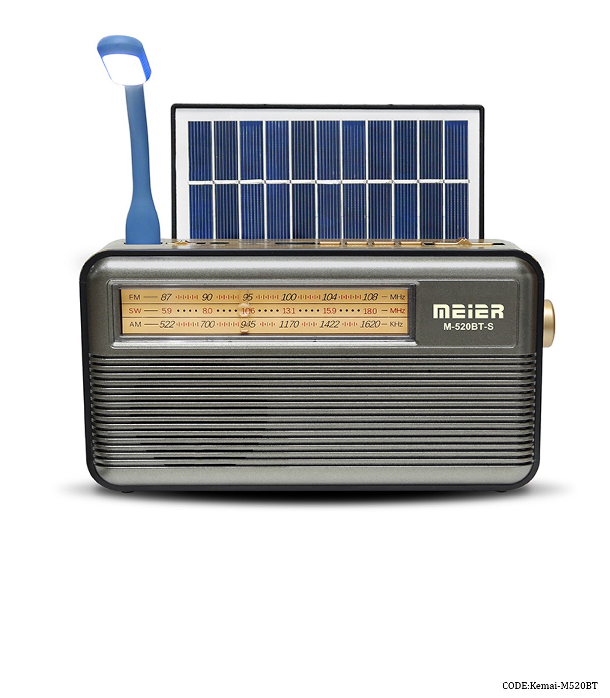 رادیو کلاسیک فلش خور مدل KEMAI-M520BT-S